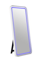 Katlyn White Floor Mirror - Ornate Home