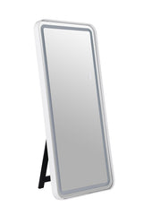 Katlyn White Floor Mirror - Ornate Home