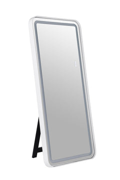 Katlyn White Floor Mirror - Ornate Home