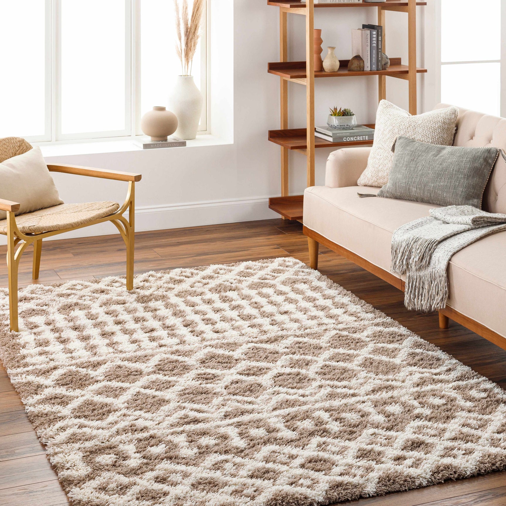 Kato Shag Area Rug - Ornate Home