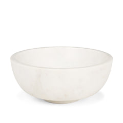 Katora White Large Premium Solid Marble Bowl - Ornate Home