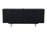 Kattan Black Sideboard - Ornate Home