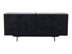 Kattan Black Sideboard - Ornate Home