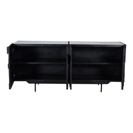 Kattan Black Sideboard - Ornate Home