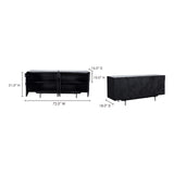 Kattan Black Sideboard - Ornate Home