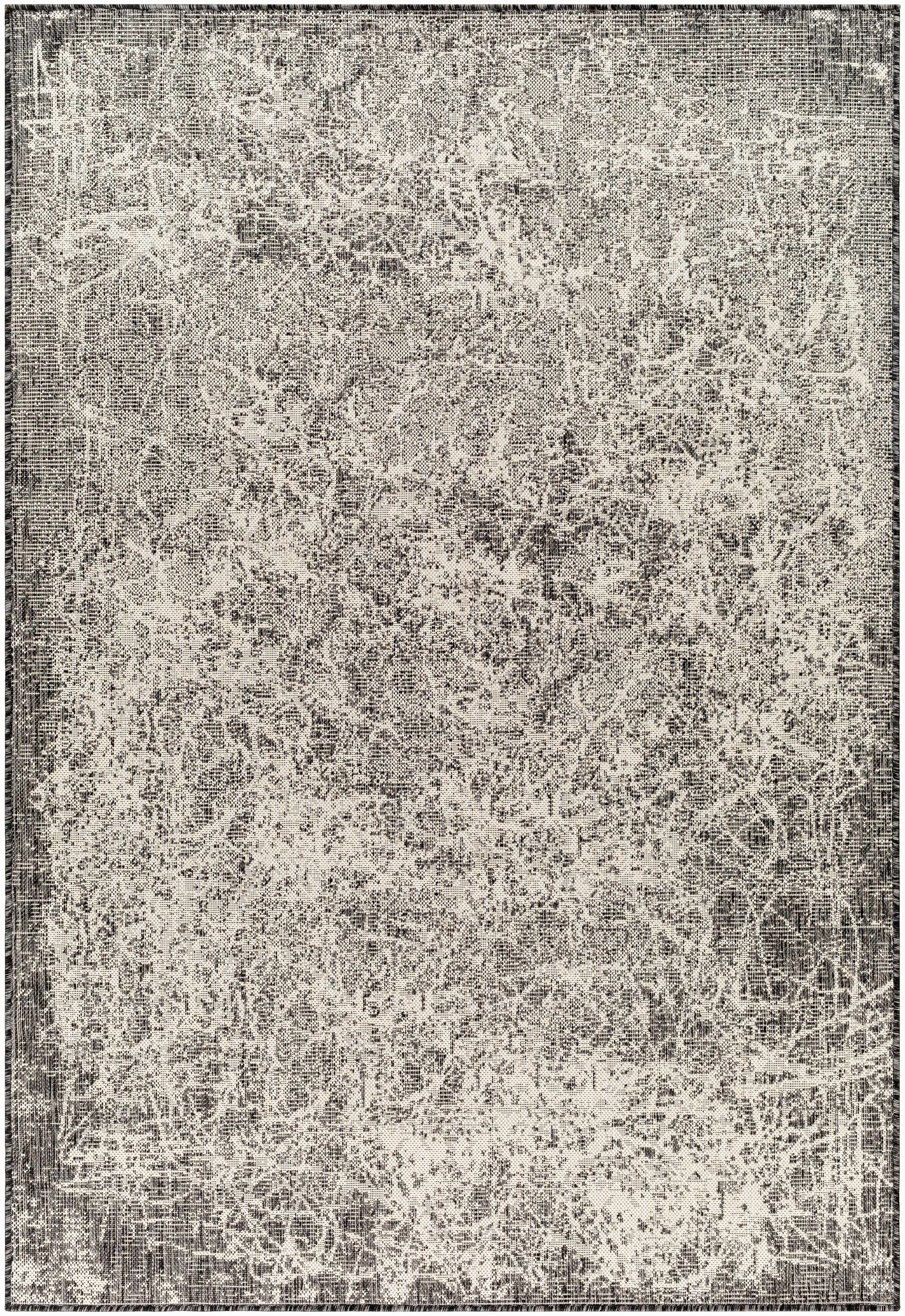Katz Gray Outdoor Area Rug - Clearance - Ornate Home