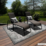 Katz Gray Outdoor Area Rug - Clearance - Ornate Home