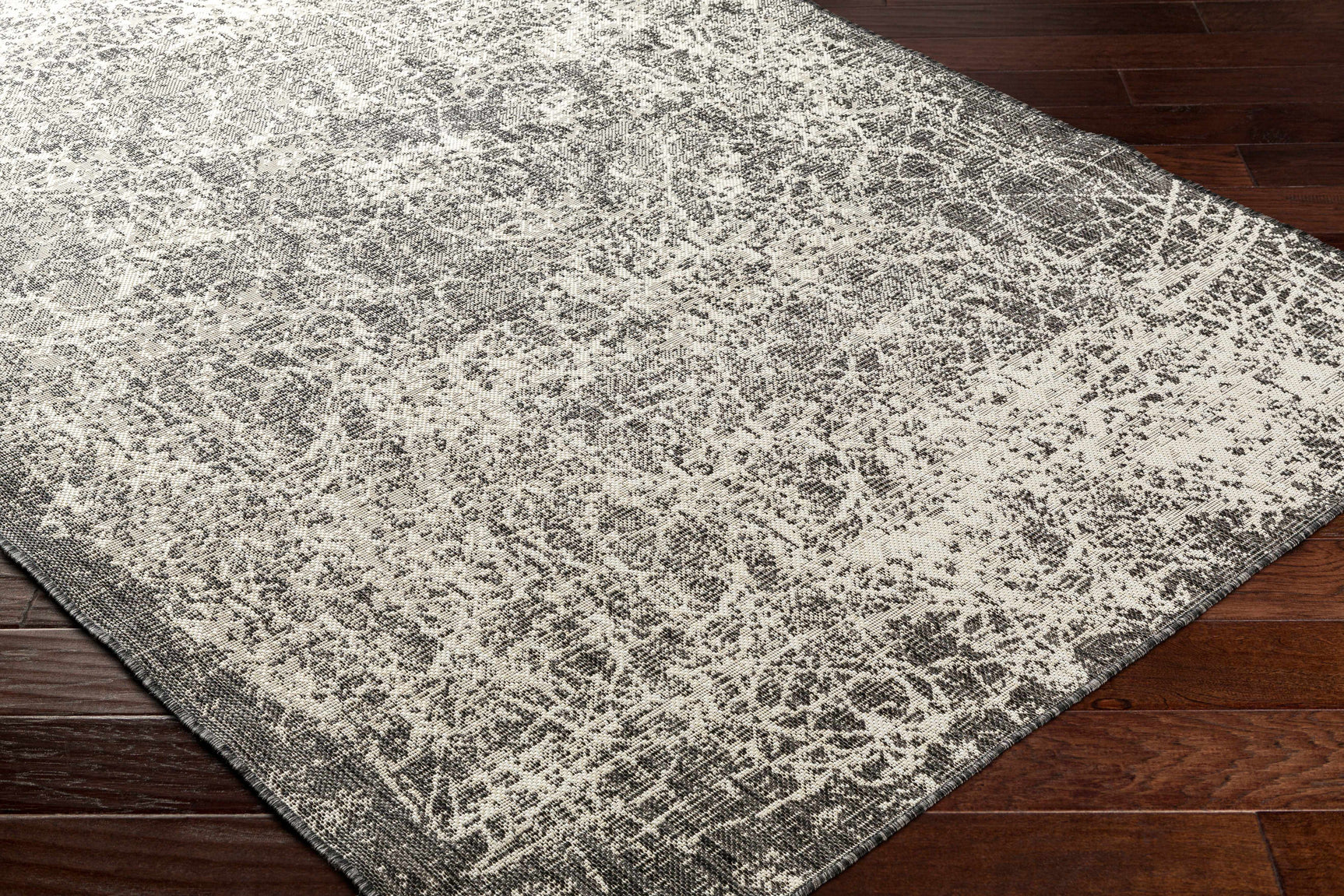 Katz Gray Outdoor Area Rug - Clearance - Ornate Home