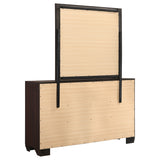 Kauffman Dark Cocoa Dresser and Mirror - Ornate Home