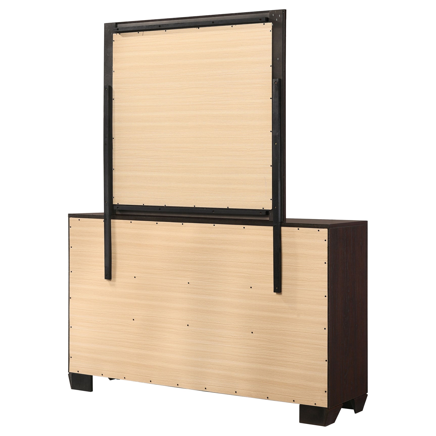 Kauffman Dark Cocoa Dresser and Mirror - Ornate Home