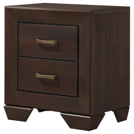 Kauffman Dark Cocoa Nightstand - Ornate Home