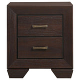 Kauffman Dark Cocoa Nightstand - Ornate Home