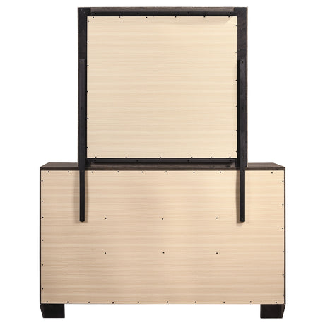 Kauffman Washed Taupe Dresser and Mirror - Ornate Home