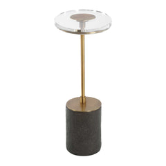 Kaufman Brass Crystal Accent Table - Ornate Home