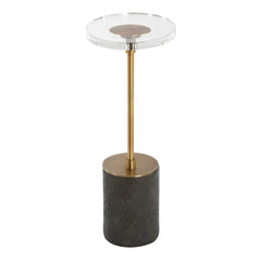 Kaufman Brass Crystal Accent Table - Ornate Home