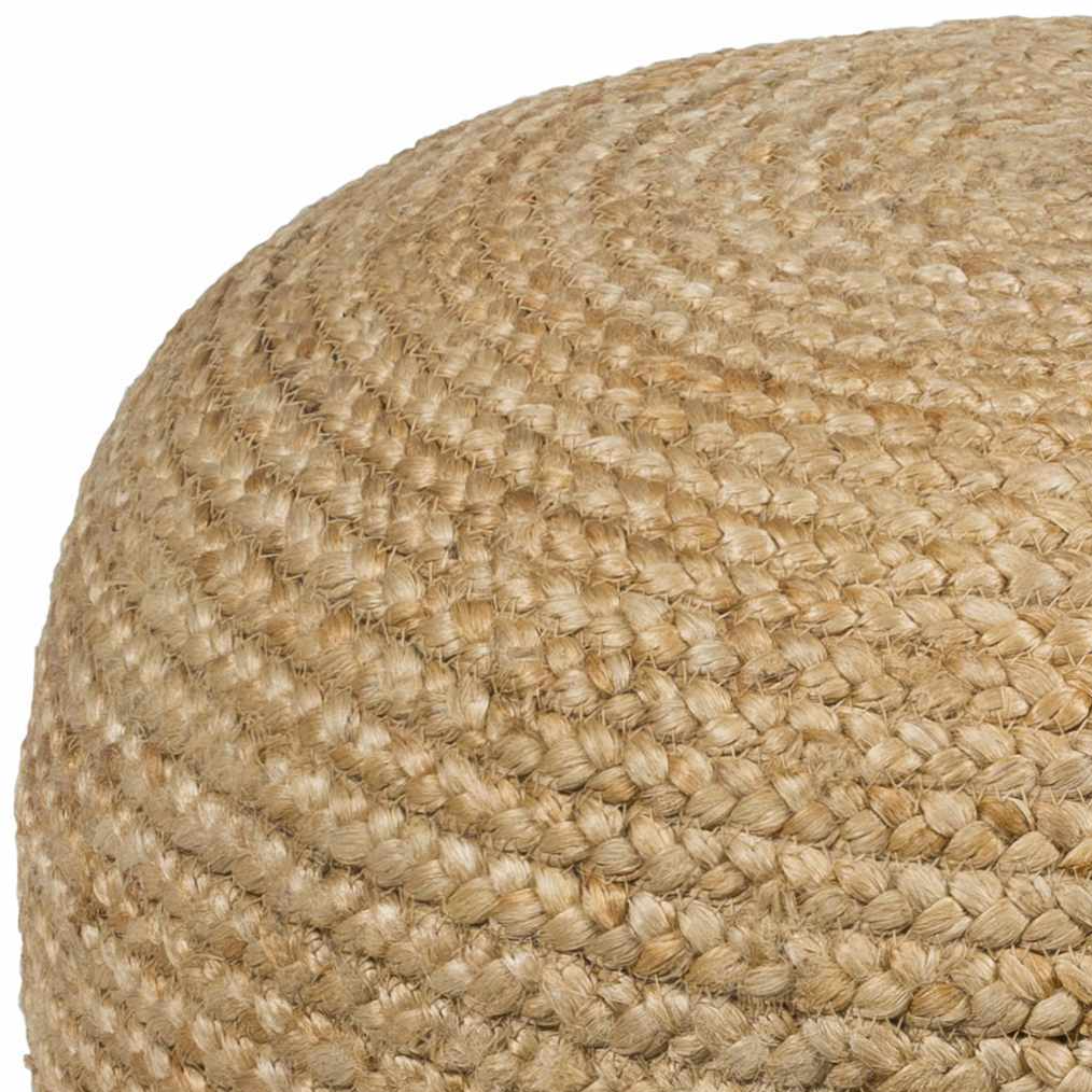 Kaumakani Jute Pouf - Ornate Home