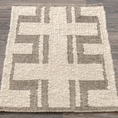 Kavala Charcoal/Ivory Rug - Ornate Home