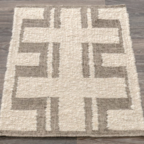 Kavala Charcoal/Ivory Rug - Ornate Home