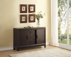 Kavanaugh Brown Server - Ornate Home