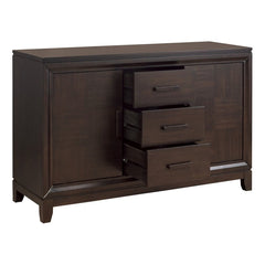 Kavanaugh Brown Server - Ornate Home