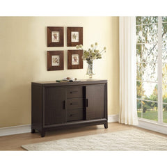 Kavanaugh Brown Server - Ornate Home