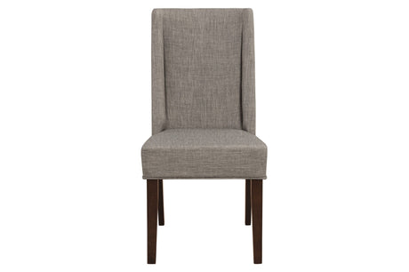 Kavanaugh Dark Brown/Gray 7-Piece Dining Table Set - Ornate Home