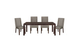 Kavanaugh Gray 7pc Dining Set - Ornate Home