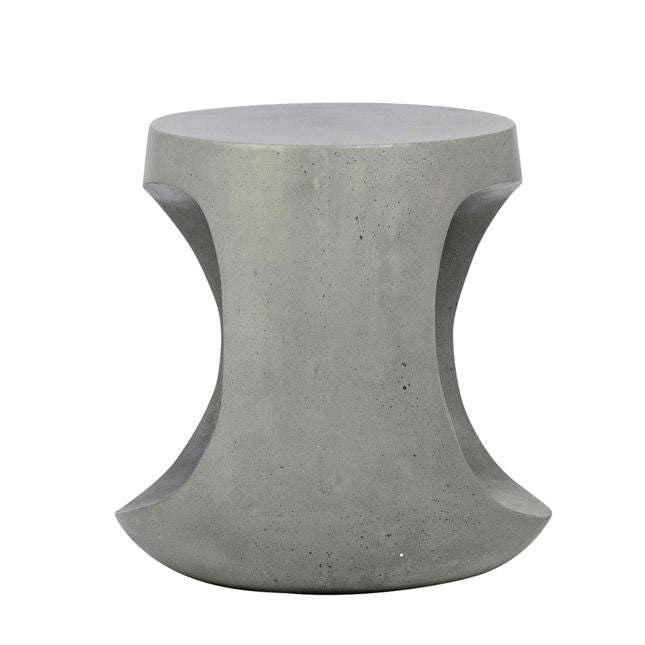 Kavik Gray Outdoor Side Table - Ornate Home