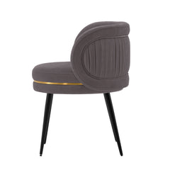 Kaya Dining Chair in Grey - Ornate Home