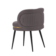 Kaya Dining Chair in Grey - Ornate Home