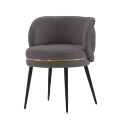 Kaya Dining Chair in Grey - Ornate Home
