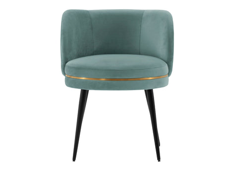Kaya Dining Chair in Mint Green - Ornate Home
