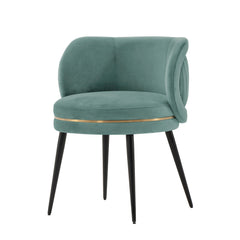 Kaya Dining Chair in Mint Green (set of 2) - Ornate Home