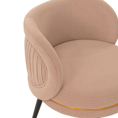 Kaya Dining Chair in Nude - Ornate Home