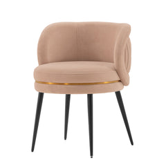 Kaya Dining Chair in Nude - Ornate Home