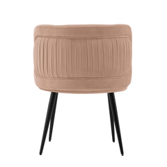 Kaya Dining Chair in Nude (set of 2) - Ornate Home