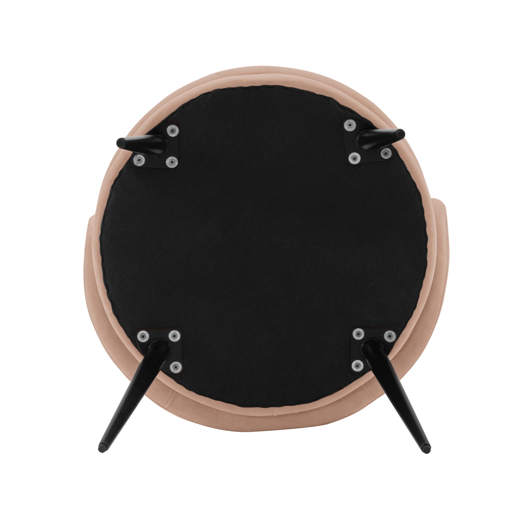 Kaya Dining Chair in Nude (set of 2) - Ornate Home