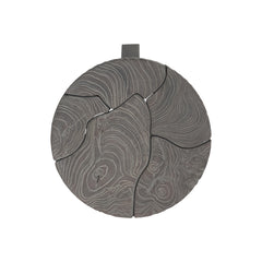 Kaya Smoked Truffle Accent Table - Ornate Home