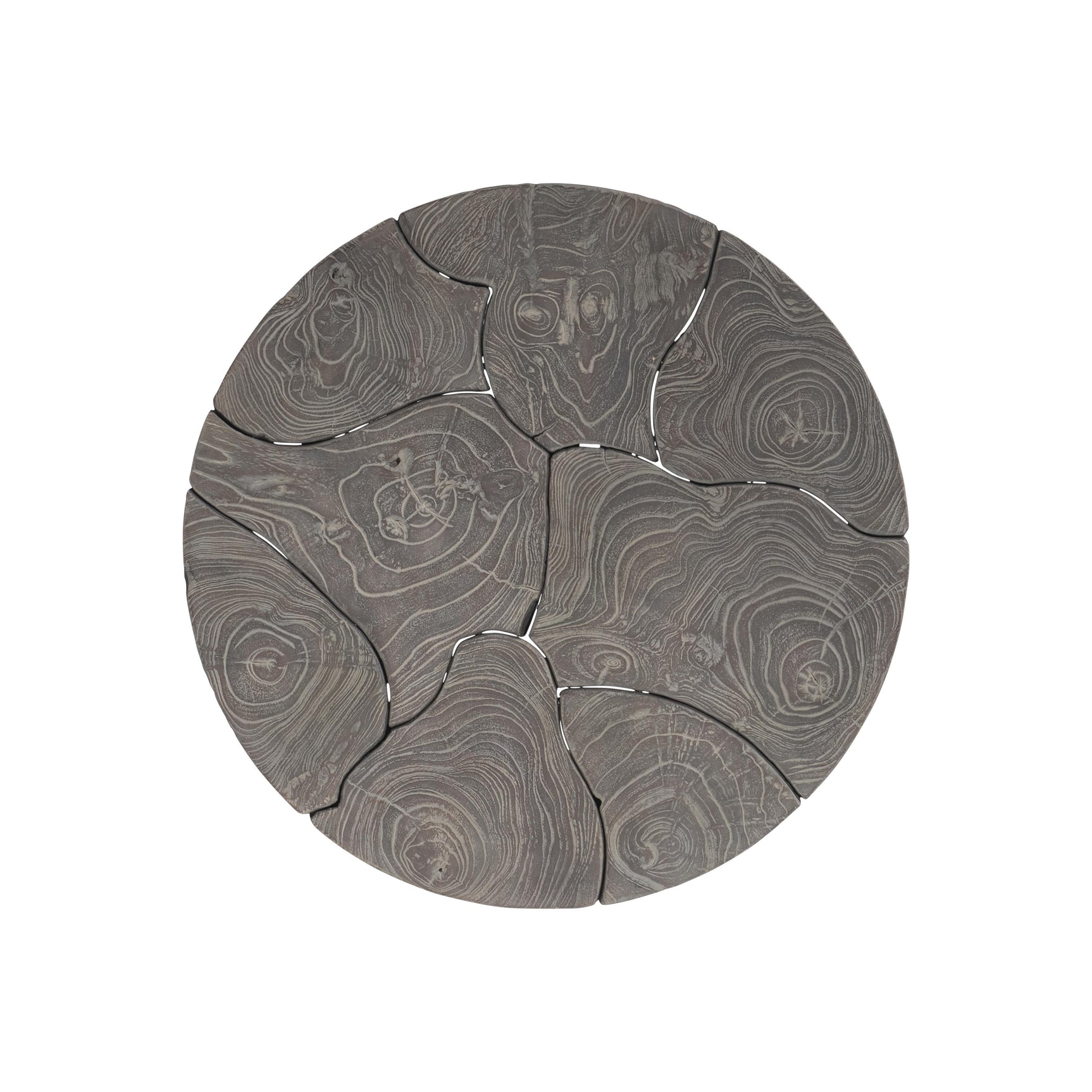 Kaya Smoked Truffle Side Table - Ornate Home