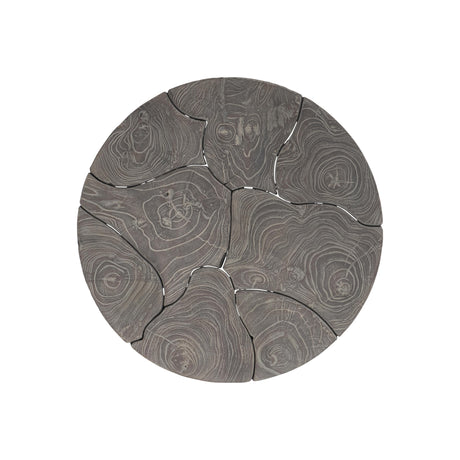 Kaya Smoked Truffle Side Table - Ornate Home