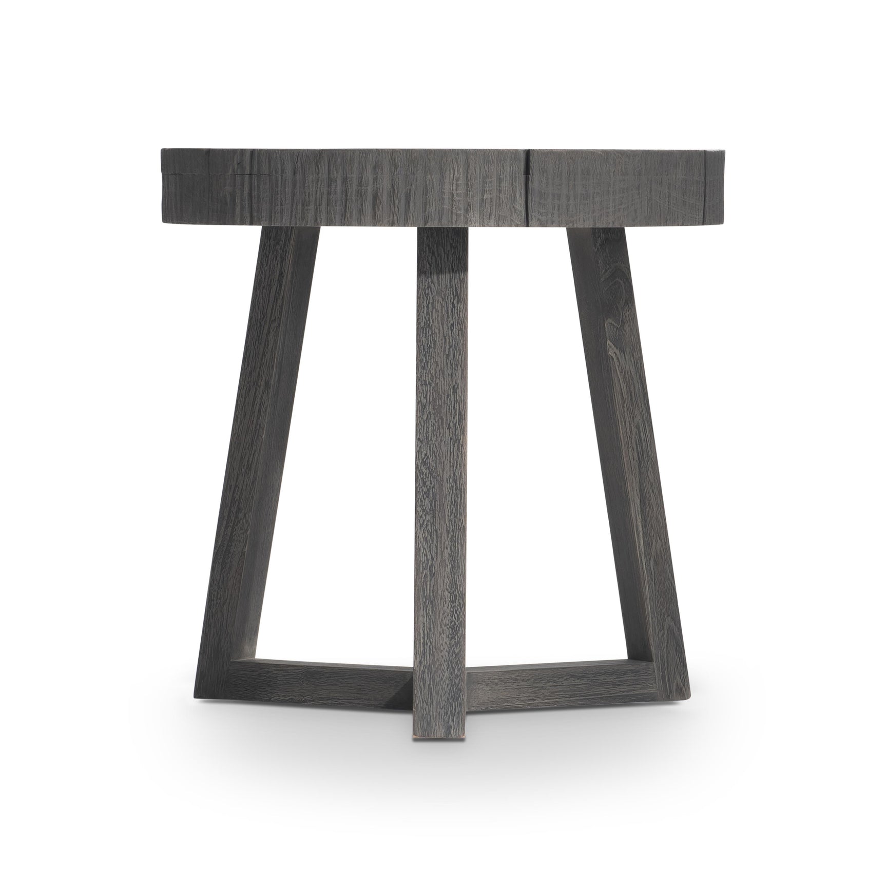 Kaya Smoked Truffle Side Table - Ornate Home