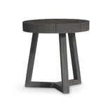 Kaya Smoked Truffle Side Table - Ornate Home