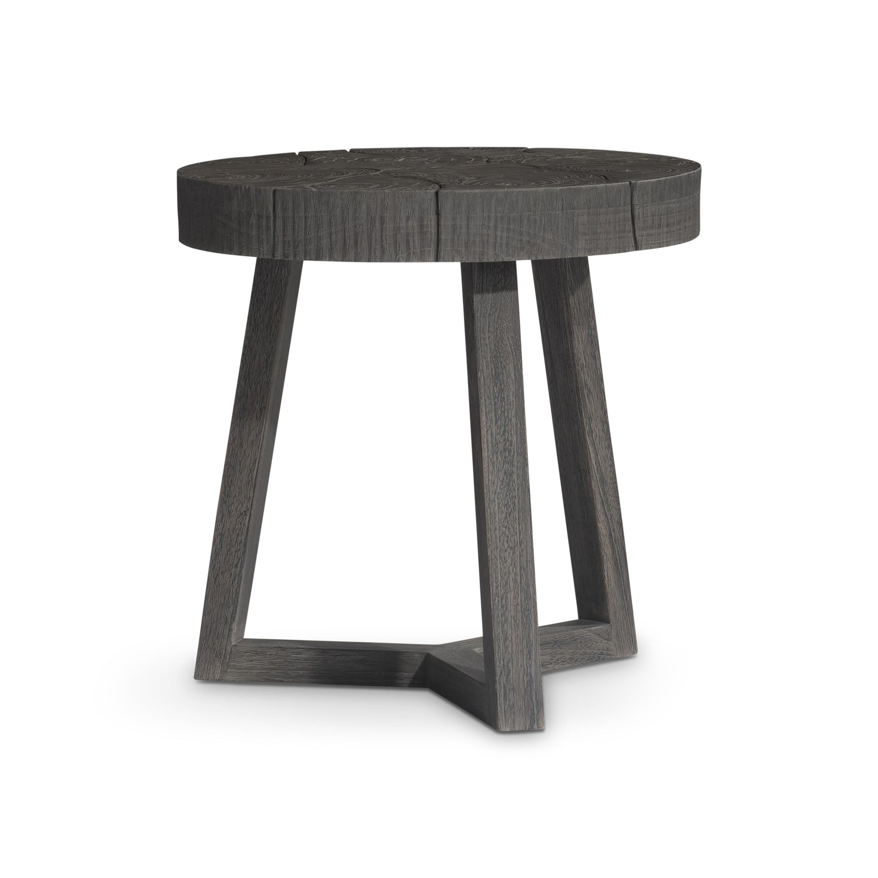 Kaya Smoked Truffle Side Table - Ornate Home