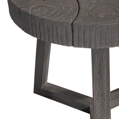 Kaya Smoked Truffle Side Table - Ornate Home