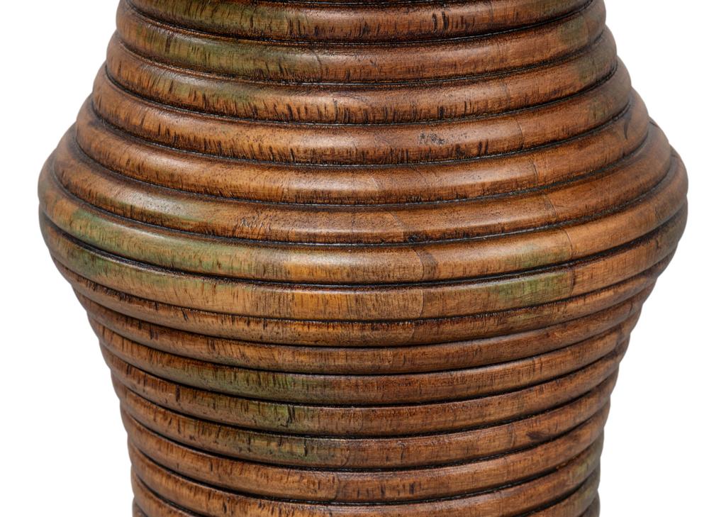 Kayan Brown Wood End Table - Ornate Home