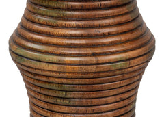 Kayan Brown Wood End Table - Ornate Home