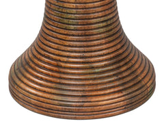 Kayan Brown Wood End Table - Ornate Home