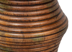Kayan Brown Wood End Table - Ornate Home