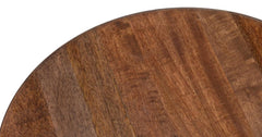 Kayan Brown Wood End Table - Ornate Home