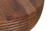 Kayan Brown Wood End Table - Ornate Home